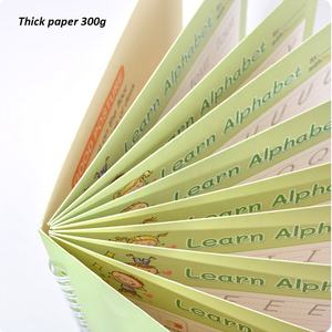 Buku tulis anak dapat dipakai ulang anak-anak Set buku kaligrafi bahasa Inggris - Product Image 4