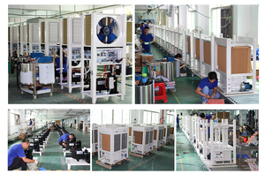 เครื่องปรับอากาศแบบตั้งพื้น ตู้ปรับอากาศแบบมีช่องระบายอากาศปรับได้ ใช้น้ำยาทำความเย็น เหมาะสำหรับโรงงาน ร้านค้าปลีก - Product Image 6