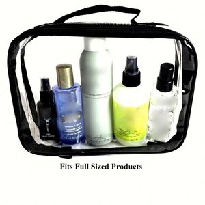 Custom Gym Beach Makeup <b>Storage</b> Recyclable Tsa-Approved Waterproof Tote Clear Pvc Large <b>Toiletry</b> Bag Set - Product Image 6