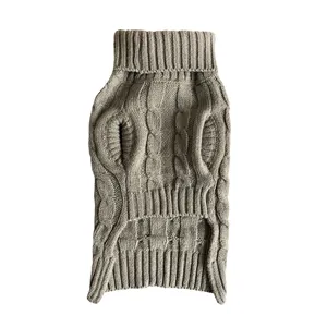 100% t-shirt in cotone Maglione M Pet Lavorato A Maglia di Lusso Designer Vestiti Del Cane Produttore - Product Image 1