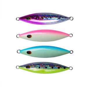 40g-300g Bateau de pêche à la traîne en eau salée <span class=keywords><strong>Jig</strong></span> en métal pour thon <span class=keywords><strong>sandre</strong></span> Leurre de pêche lent pour bateau de mer Leurre de pêche en plomb - Product Image 1