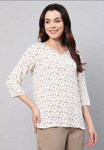 เสื้อผ้าแฟชั่นสไตล์ตะวันตกสำหรับผู้หญิง สาวๆ  ชุดลำลองทันสมัย สีพื้น  ราคาส่งจากซัพพลายเออร์อินเดีย - Product Image 3