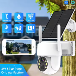 ชุดกล้องวงจรปิดอัจฉริยะ Smart Wi-Fi NVR 4CH กล้อง CMOS พลังงานแสงอาทิตย์ต่ำ พร้อมระบบมองกลางคืน บันทึกข้อมูลบนคลาวด์ มาตรฐานกันน้ำ IP66 เหมาะสำหรับบ้าน โรงแรม สำนักงาน - Product Image 5