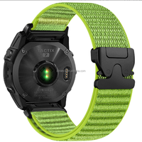 Ventes chaudes - Bracelet de montre intelligente respirant en nylon Garmin Fenix 8 Tactix 8 Series avec boucle parachute - Accessoires