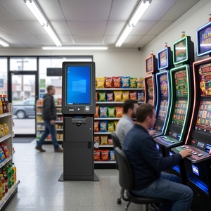 Chiosco di Riscatto Contanti Automatizzato Gen 2 BTM con Integrazione PrimePay |   Thunder Empire: Gioco da Tavolo e Macchina Arcade - Product Image 3