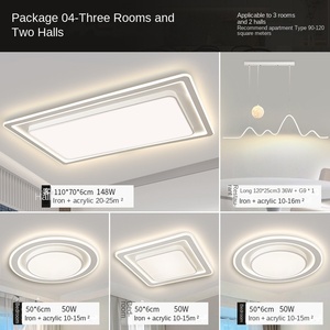 2023 lámpara de techo LED de lujo para sala de estar Luz de cristal atmosférica moderna para restaurante dormitorio USB Gas nuevo para el hogar - Product Image 2
