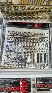 Personalizzato 3D lettere specchio adesivi da parete in resina metallo <span class=keywords><strong>alfabeto</strong></span> per la decorazione della casa di nozze Logo con nome personalizzato 'lettere d'amore' - Product Image 2