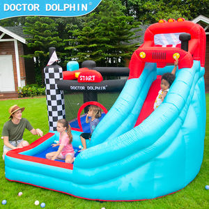 Водный пистолет Doctor Dolphin Happy Summer, батут, прыгающий домик, надувной замок с бассейном - Product Image 3