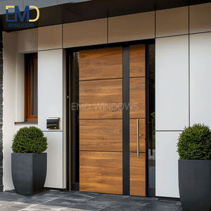 Revêtement de porte extérieure en mélamine, porte moulée, placage de porte en bois - Product Image 6