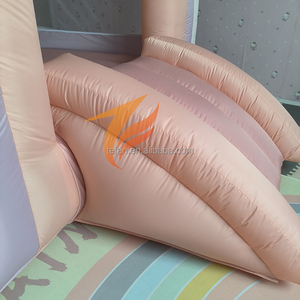 Precio al por mayor de fábrica, casa de rebote inflable de arcoíris personalizada para niños, diversión sin fin - Product Image 6