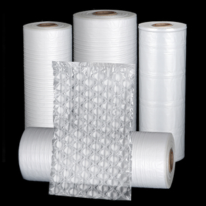 Wholesale 40*50 cm Transparent Air <strong>Bubble</strong> File Strong PE <strong>Wrap</strong> Roll Film Air Cushion Packaging Materials 300 m - Product Image 2