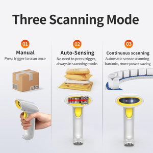 Gtcodestar cầm tay 2D CMOS hình ảnh USB có dây Máy quét mã vạch 1D không dây 2.4G Đầu đọc mã vạch <span class=keywords><strong>Bluetooth</strong></span> mã QR cho kho - Product Image 5