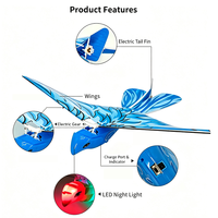 Juguete de Pájaro Biónico con Control Remoto de Plástico Personalizado, Juego de Vuelo Eléctrico Ecológico, Juguete Educativo para Niños, Juego al Aire Libre