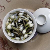 Thé blanc de haute qualité, arbres anciens du Yunnan, boules de dragon, mélangé à du jasmin séché, Jinggu Baihao Yinzhen, aiguilles d'argent, thé blanc