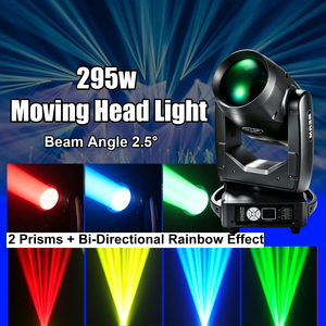 Beam 295 14R Luz Móvil de Cabeza para Espectáculos, Lista para Usar con DMX512, Luces de Escenario para DJ, <span class=keywords><strong>Discoteca</strong></span>, Bar, Fiesta, Club, Espectáculos en Vivo y Eventos - Product Image 2