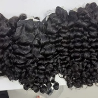 Cheveux humains vierges vietnamiens 100 % non traités de qualité supérieure, prix d'usine, mèches lisses et bouclées