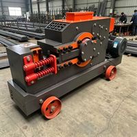 Machine à redresser les tuyaux en acier |   Machine à couper les barres d'armature 32mm 40mm 4KW, coupe-barres électrique pour la construction