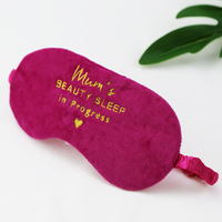 Cute Plush Eye Patch Ombrage Sommeil Masque pour les yeux Eyepatch Travel Relax Cover Eyeshade
