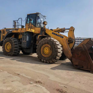 Chargeuse sur pneus d'occasion Komatsu WA600-6, excellent état, haute qualité, machine d'origine japonaise, moteur, capacité de charge nominale de 20 tonnes, modèle 2023 - Product Image 1