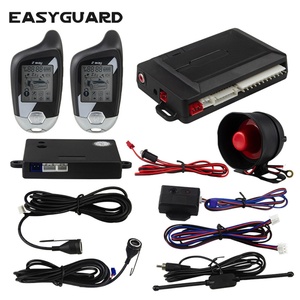 Système d'alarme de voiture bidirectionnel EASYGUARD EC203 avec affichage LCD et capteur ultrasonique d'avertissement de vibration - Product Image 2