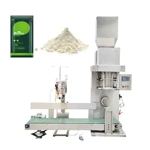 Semi Automatic Hot Sale 5kg 15kg Maize Flour Wheat Bran Bag Filling Machine Calcium Carbonate Chemical Powder Packing Machine