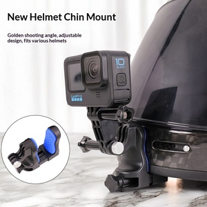 Soporte de barbilla para casco de motocicleta para GoPro Hero 13/Insta360 X5 X4 X3 Ace Pro <span class=keywords><strong>2</strong></span>/DJI Osmo Action 6 5Pro 4 para Shoei <span class=keywords><strong>Neotec</strong></span> 3/Gt Air 3 - Product Image 1