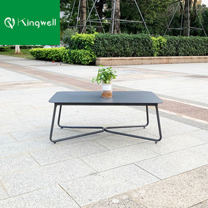 Mobilier d'extérieur moderne d'usine professionnel, <span class=keywords><strong>table</strong></span> de jardin en aluminium ou <span class=keywords><strong>table</strong></span> basse de piscine de plage pour le salon - Product Image 1