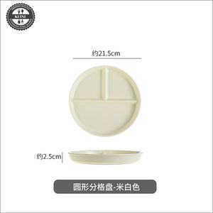 Керамическая 3-х отсекная пластина управления многоразовая бариатрическая тарелка для детей и взрослых, безопасная для микроволновой печи и посудомоечной машины - Product Image 6