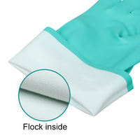 Gants en nitrile industriels résistants aux produits chimiques, doublés de flocage, réutilisables, XINGYU, vente en gros, EN420 EN388, 13 mil