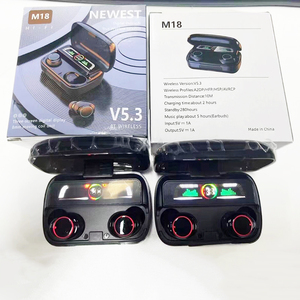 M18 TWS Wireless-Kopfhörer Kopfhörer mit Power Bank 5.3 Ecouteur San Fil Fones De Ouvido TWS <span class=keywords><strong>Com</strong></span> Cancel amento De Ruido M10 F9 - Product Image 4