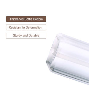 Flacon Pompe Noir en PET de 300 ml pour Lotion, Rechargeable, pour Shampooing, Après-shampooing, <span class=keywords><strong>Gel</strong></span> <span class=keywords><strong>Douche</strong></span> et Contenant à Lotion, Bouteille de Shampooing en Plastique de 500 ml - Product Image 5