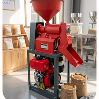 Machine à riz entièrement automatique de petite taille à haute productivité avec deux ans de garantie