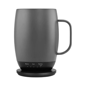 แก้วกาแฟอุ่นร้อน LED ขายดี พร้อมตัวควบคุมอุณหภูมิและตั้งเวลาอุ่นเองได้ เหมาะสำหรับการเดินทาง - Product Image 1