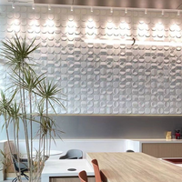 Panneau mural moderne en pierre artificielle, léger, en PU, conception 3D pour la cuisine et le dessus de vanité, panneau en fausse pierre de polyuréthane