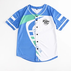 Cardigan personnalisé grande taille à boutonnage simple, style maillot de baseball américain, pour homme adulte, respirant, imprimé, séchage rapide, en maille - Product Image 3