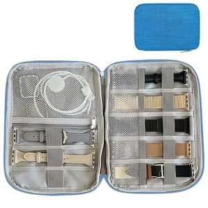 Étui de rangement portable personnalisé pour accessoires électroniques, étanche, pour câbles USB, écouteurs, gadgets numériques, sac de rangement pour bijoux - Product Image 3