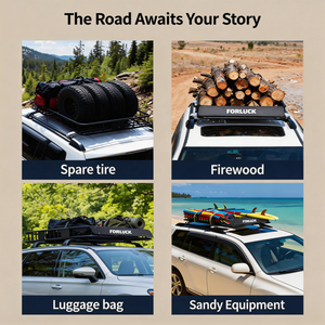 SUV <span class=keywords><strong>Camion</strong></span> Voiture Van Universel Heavy Duty Véhicule Toit Cargo Basket pour Camping Road trip Voyage Déménagement - Product Image 6