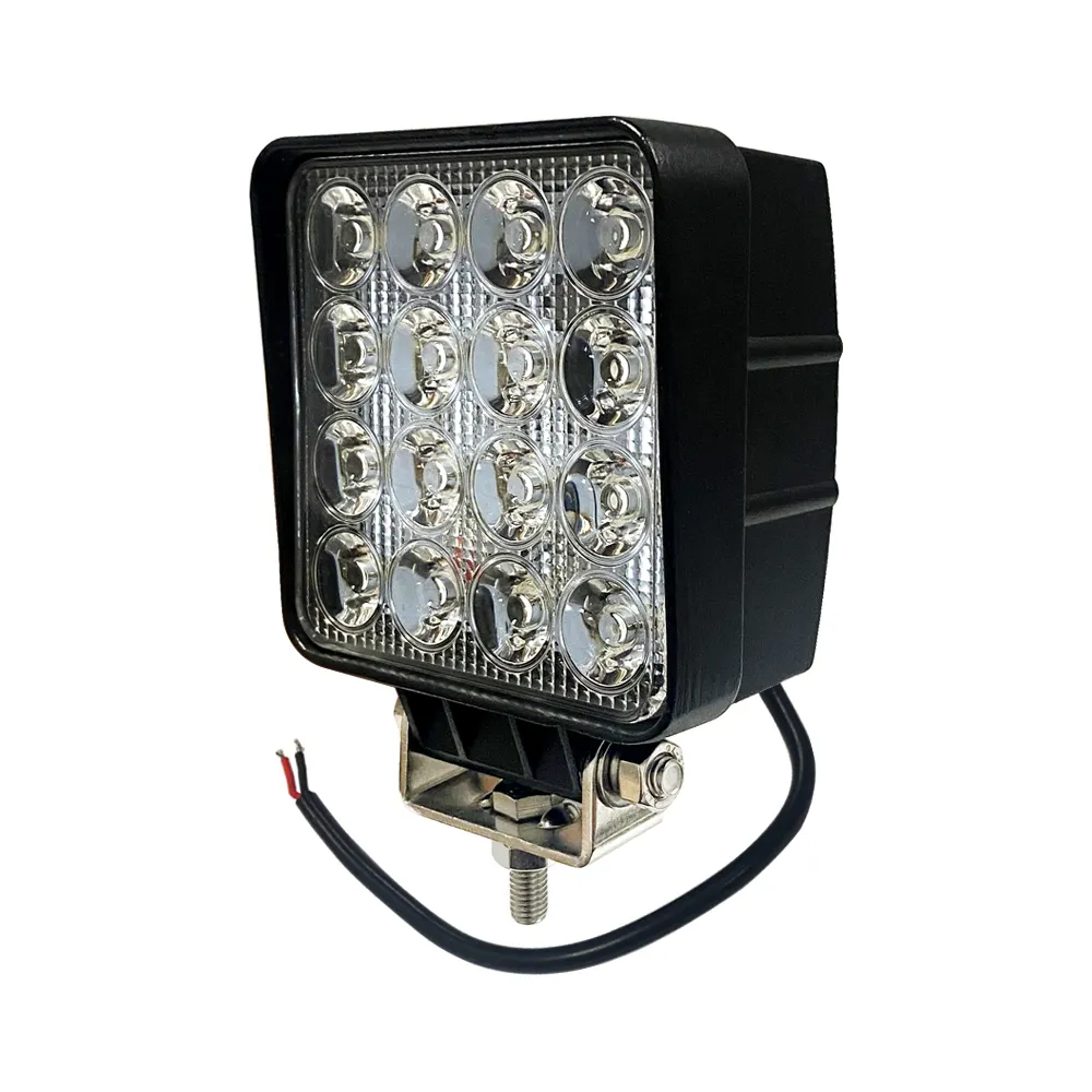 Luz de trabajo LED 48W impermeable IP67 inundación carretilla elevadora