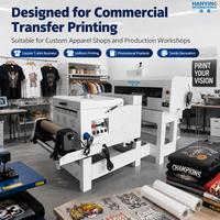 Neuer Hochgeschwindigkeits-Halbautomatischer T-Shirt DTF-Transferfoliendrucker für Textil- und Stoffdruck mit 1 Jahr Garantie