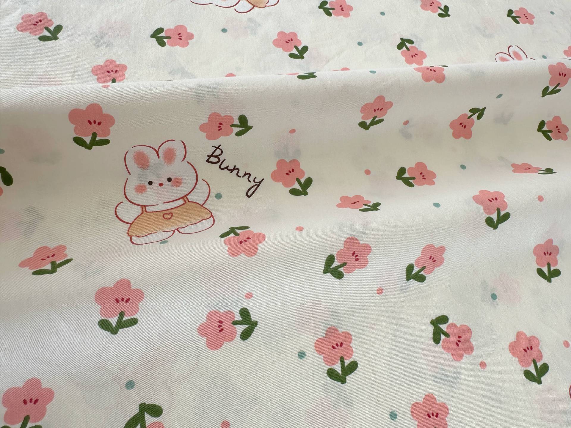 Lapin fleuri