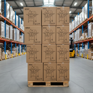 Parrilla para Asar Toshine, Estilo Americano, Duradera, para Uso Doméstico y al Aire Libre, Extra Grande, con <span class=keywords><strong>Dos</strong></span> Bandejas de Carbón Ajustables, Plegable - Product Image 6