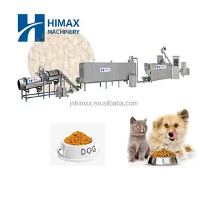 Stainless steel screw dog food manufacturing machines animal feed production line integrated industry and trade manufacturer