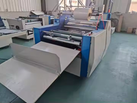 Machine de stratification de film de papier enduit de machine de stratification de carton adhésif thermofusible automatique