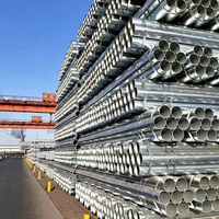 Tuyau d'acier rond galvanisé à chaud Z275 pour signalisation routière et projets de construction de barrières de circulation – Approvisionnement mondial en gros