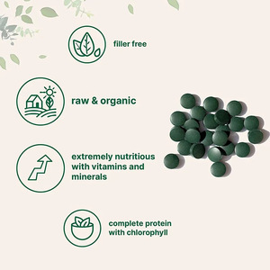 Organik Gıda Sınıfı Spirulina Tozu OEM Bağışıklık Güçlendirici %60 <span class=keywords><strong>Protein</strong></span> İçeren 1kg'lık Tambur Ambalajında - Product Image 5