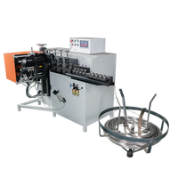 Machine de formage d'anneaux CNC multifonctionnelle 2-6 mm avec soudage bout à bout, alimentation servo-contrôlée et technologie de découpe hydraulique