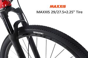 Bicicleta <span class=keywords><strong>MTB</strong></span> de 29 pulgadas con suspensión completa con fibra de <span class=keywords><strong>carbono</strong></span> y Llanta de aleación de aluminio para Shimano Carbon 29 y 27,5 Mountain Cycle para hombres - Product Image 6