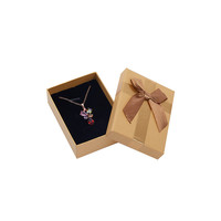 Mini boîte cadeau multicolore pour bijoux, bracelet, bague, boucles d'oreilles, collier, boîte de rangement pour cadeau