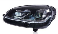 AURON 2003-2011 VW Golf 5 Lámpara LED de Luz Baja, Directo de Fábrica, Nueva, 12V 36W 6000 lm 6000K, Ajuste Universal, 6 Meses de Garantía, Alta Calidad