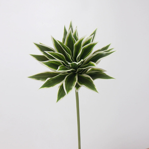 ใบไม้ประดิษฐ์สีเขียวหลากสี ขนาด 58 ซม. สำหรับงานแต่งงาน/ตกแต่งภายใน รุ่น LO-557 ขายส่ง - Product Image 5